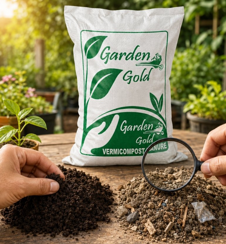 pure vermicompost test